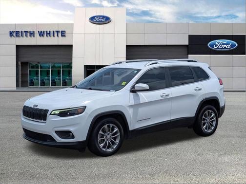 Bright White Clearcoat 2019 Jeep Cherokee Latitude Plus