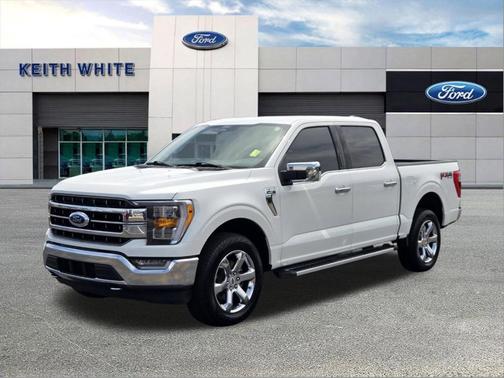 White Metallic 2022 Ford F-150 Lariat