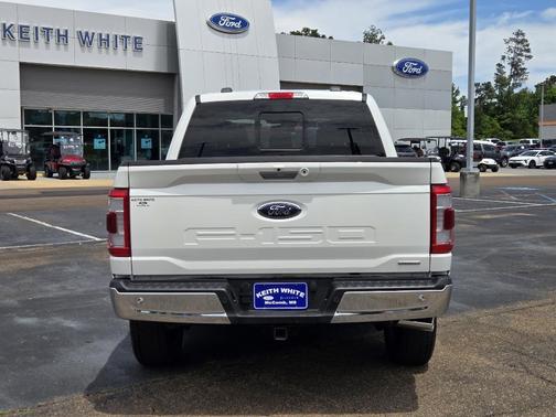White Metallic 2022 Ford F-150 Lariat
