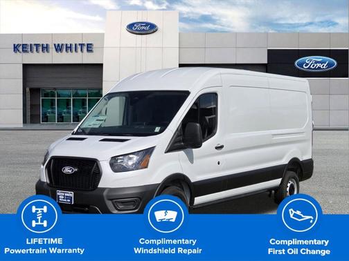 Oxford White 2026 Ford Transit-250 148 WB Medium Roof Cargo