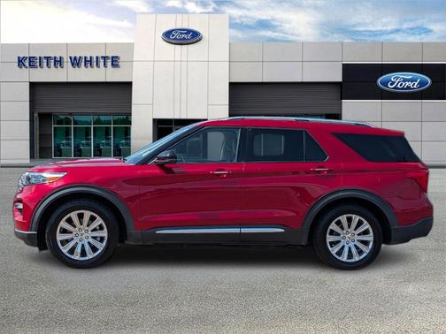 Rapid Red Metallic Tinted Clearcoat 2020 Ford Explorer Limited