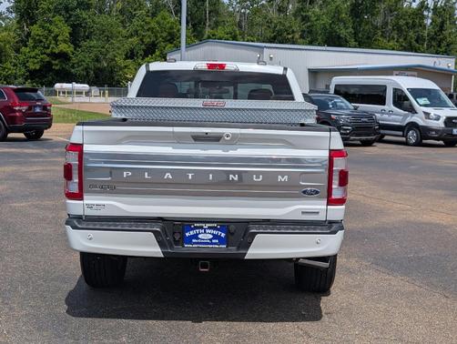 White Metallic 2021 Ford F-150 Platinum