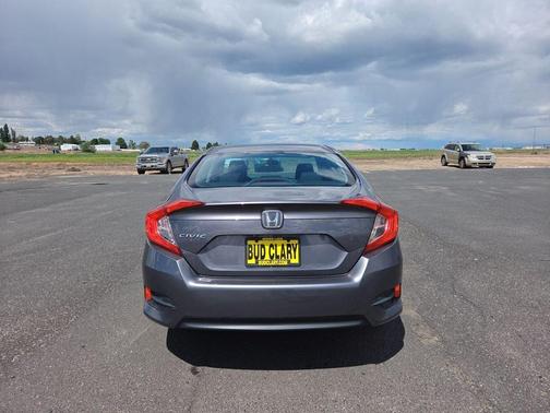 Gray 2017 Honda Civic LX