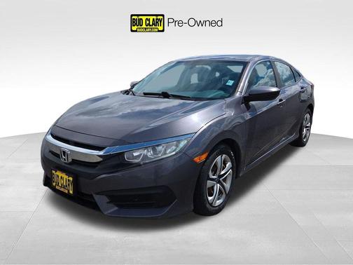 Gray 2017 Honda Civic LX