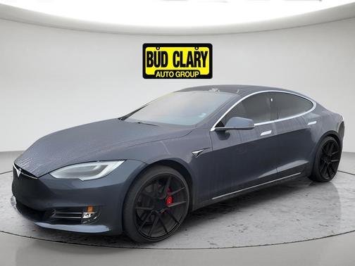 Gray 2018 Tesla Model S P100D