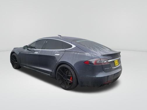 Gray 2018 Tesla Model S P100D