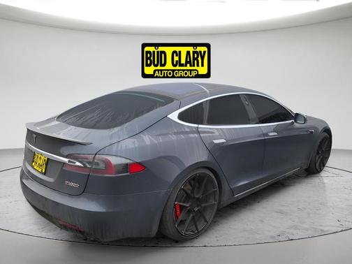 Gray 2018 Tesla Model S P100D