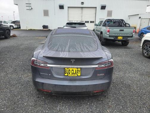 Gray 2018 Tesla Model S P100D