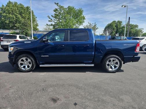 Blue 2022 RAM 1500 Big Horn