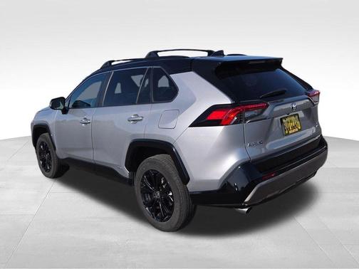 Silver 2023 Toyota RAV4 Hybrid XSE