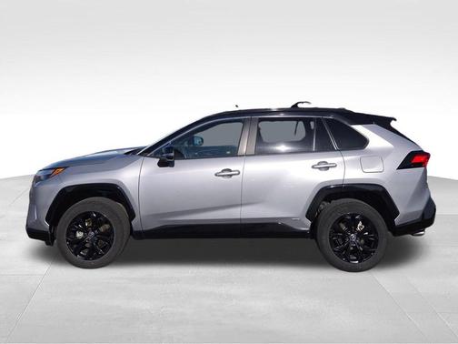 Silver 2023 Toyota RAV4 Hybrid XSE