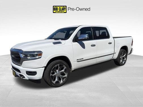 White 2019 RAM 1500 Limited