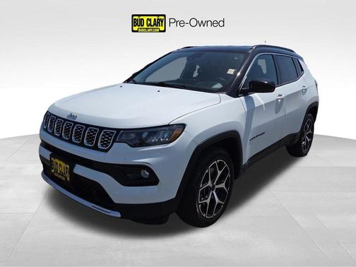 White 2025 Jeep Compass Limited