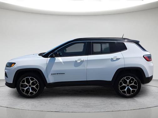 White 2025 Jeep Compass Limited