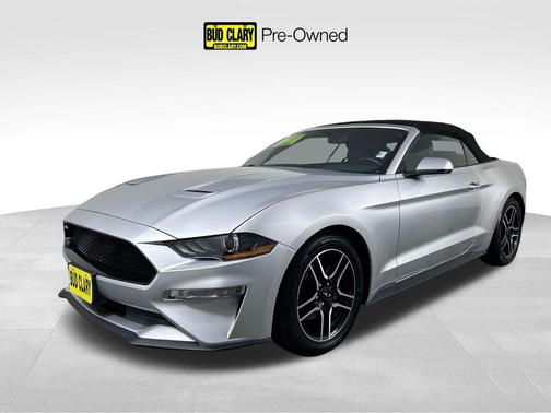 Silver 2019 Ford Mustang EcoBoost Premium