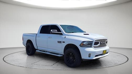 White 2018 RAM 1500 Sport