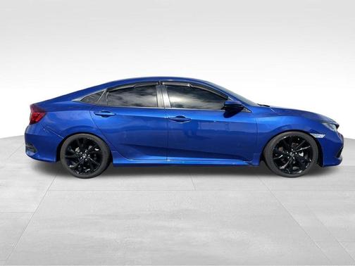 Blue 2020 Honda Civic Sport