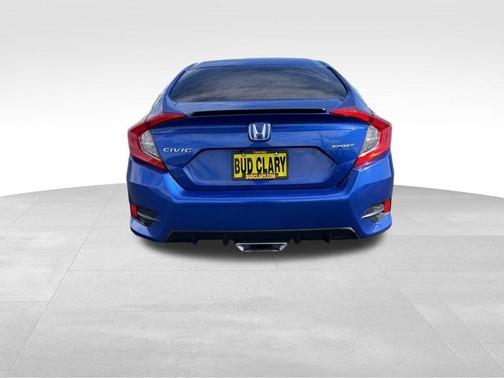Blue 2020 Honda Civic Sport