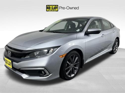 Silver 2020 Honda Civic EX