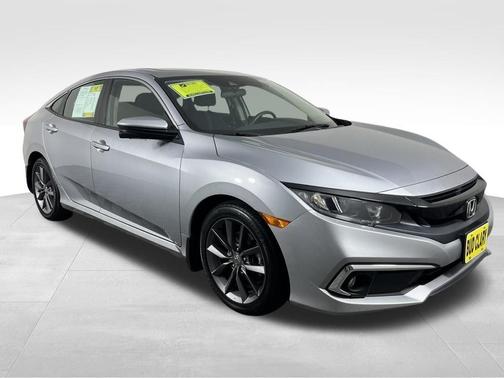 Silver 2020 Honda Civic EX