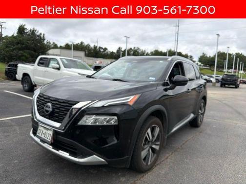 Super Black 2023 Nissan Rogue Platinum