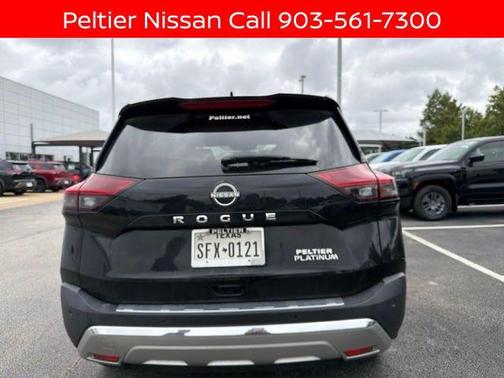 Super Black 2023 Nissan Rogue Platinum