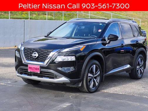 Super Black 2023 Nissan Rogue Platinum