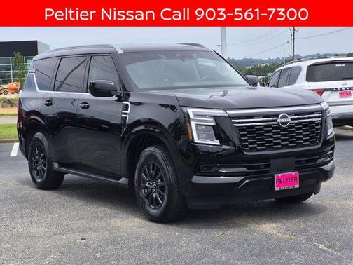 Super Black 2025 Nissan Armada SV 2WD