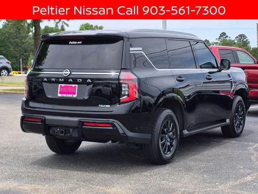 Super Black 2025 Nissan Armada SV 2WD