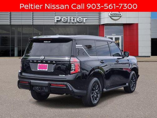 Super Black 2025 Nissan Armada SV 2WD