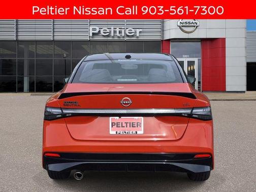 Energetic Ember/Super Black 2026 Nissan Sentra SR