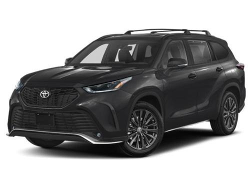 Midnight Black Metallic 2024 Toyota Highlander XSE