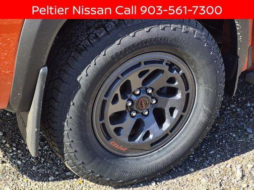 Afterburn Orange 2026 Nissan Frontier PRO-X