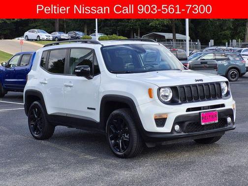 Alpine White Clearcoat 2023 Jeep Renegade Altitude