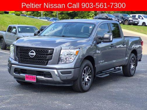 Gun Metallic 2024 Nissan Titan SV