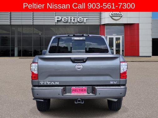 Gun Metallic 2024 Nissan Titan SV