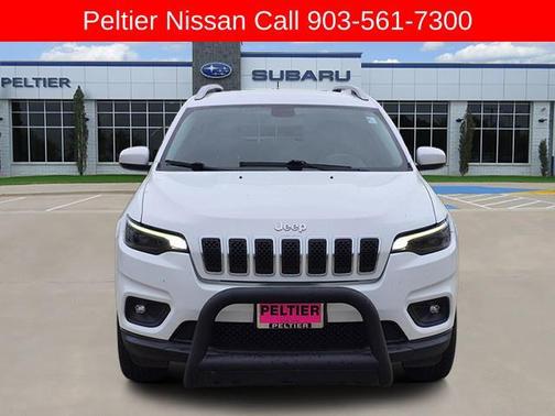 Bright White Clearcoat 2019 Jeep Cherokee Latitude Plus