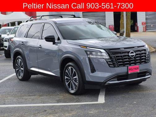 Boulder Gray Pearl 2026 Nissan Pathfinder Platinum