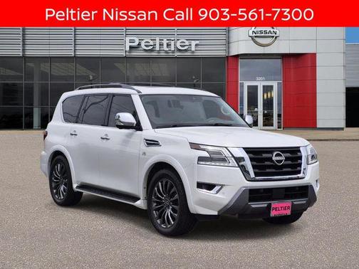 Aspen White Tricoat 2021 Nissan Armada Platinum 2WD