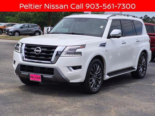 Aspen White Tricoat 2021 Nissan Armada Platinum 2WD