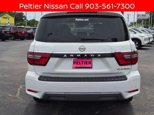 Aspen White Tricoat 2021 Nissan Armada Platinum 2WD