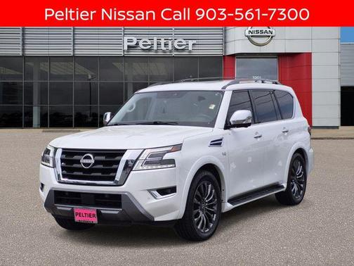 Aspen White Tricoat 2021 Nissan Armada Platinum 2WD