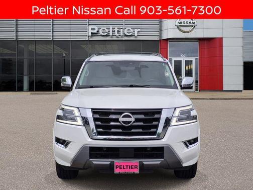 Aspen White Tricoat 2021 Nissan Armada Platinum 2WD