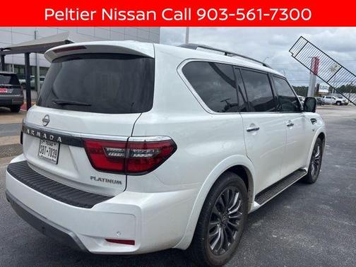 Aspen White Tricoat 2021 Nissan Armada Platinum 2WD
