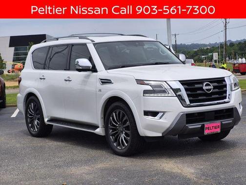 Aspen White Tricoat 2021 Nissan Armada Platinum 2WD