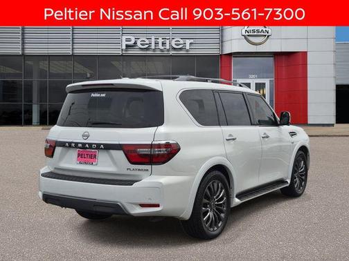 Aspen White Tricoat 2021 Nissan Armada Platinum 2WD