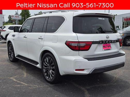 Aspen White Tricoat 2021 Nissan Armada Platinum 2WD