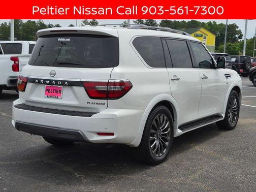 Aspen White Tricoat 2021 Nissan Armada Platinum 2WD