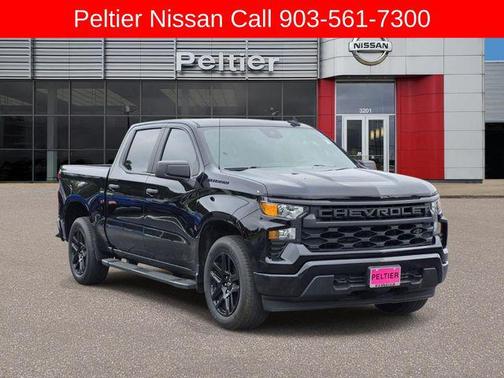 Black 2024 Chevrolet Silverado 1500 Custom