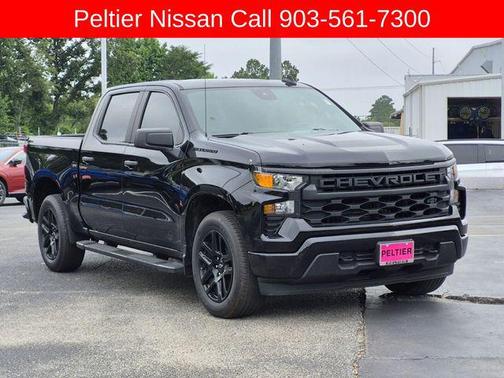 Black 2024 Chevrolet Silverado 1500 Custom